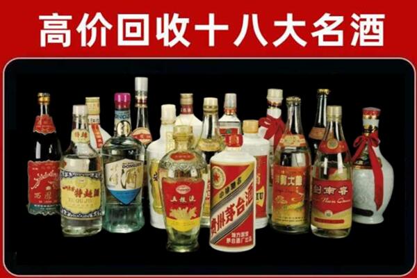 肃南回收铁盖茅台酒